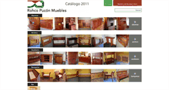 Desktop Screenshot of muebles.rohco.cl