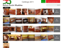 Tablet Screenshot of muebles.rohco.cl